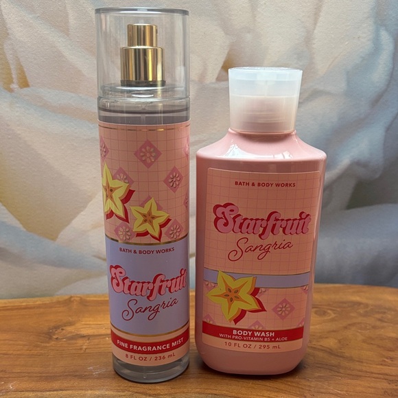 Bath & Body Works Other - Bath & Body Works Starfruit Sangria Body Wash and Mist